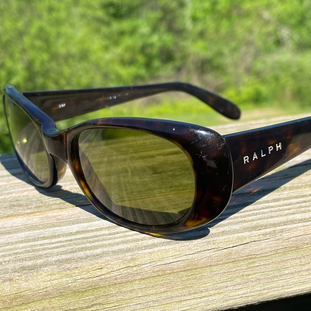 Ralph Lauren glasses frames brown tortoise oval eye